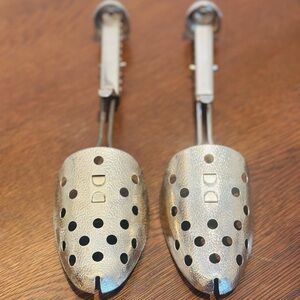 Vintage Silver Shoe Stretchers